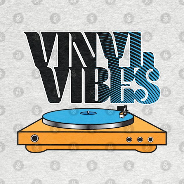 Vinyl Vibes Record PLayer by Roy J Designs